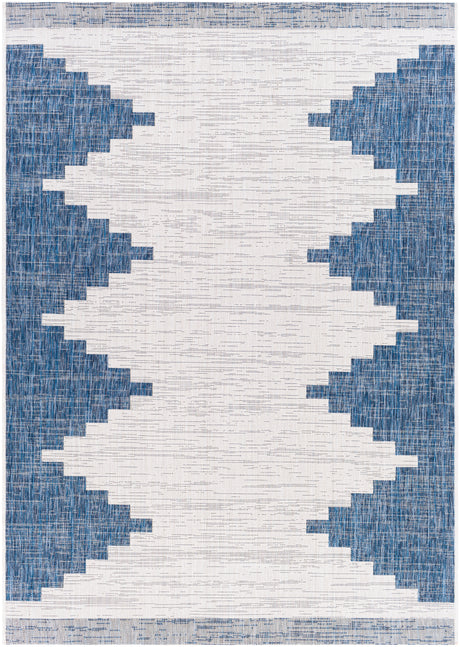 Surya Eagean Eag-2355 Bright Blue, White, Navy, Pale Blue Rugs.