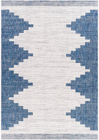 Surya Eagean Eag-2355 Bright Blue, White, Navy, Pale Blue Area Rug