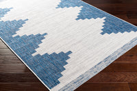 Surya Eagean Eag-2355 Bright Blue, White, Navy, Pale Blue Area Rug