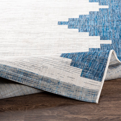 Surya Eagean Eag-2355 Bright Blue, White, Navy, Pale Blue Rugs.