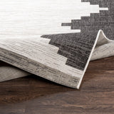 Surya Eagean Eag-2356 Black, White, Medium Gray Rugs.