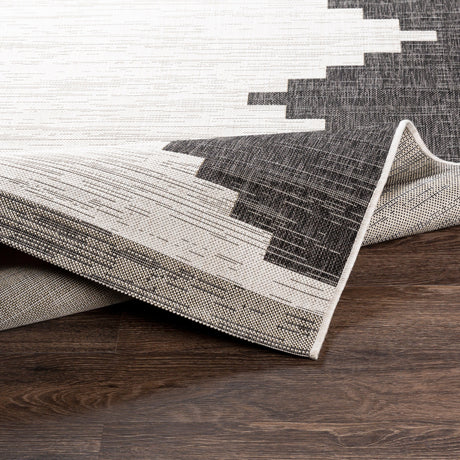 Surya Eagean Eag-2356 Black, White, Medium Gray Rugs.
