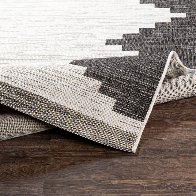 Surya Eagean Eag-2356 Black, White, Medium Gray Rugs.
