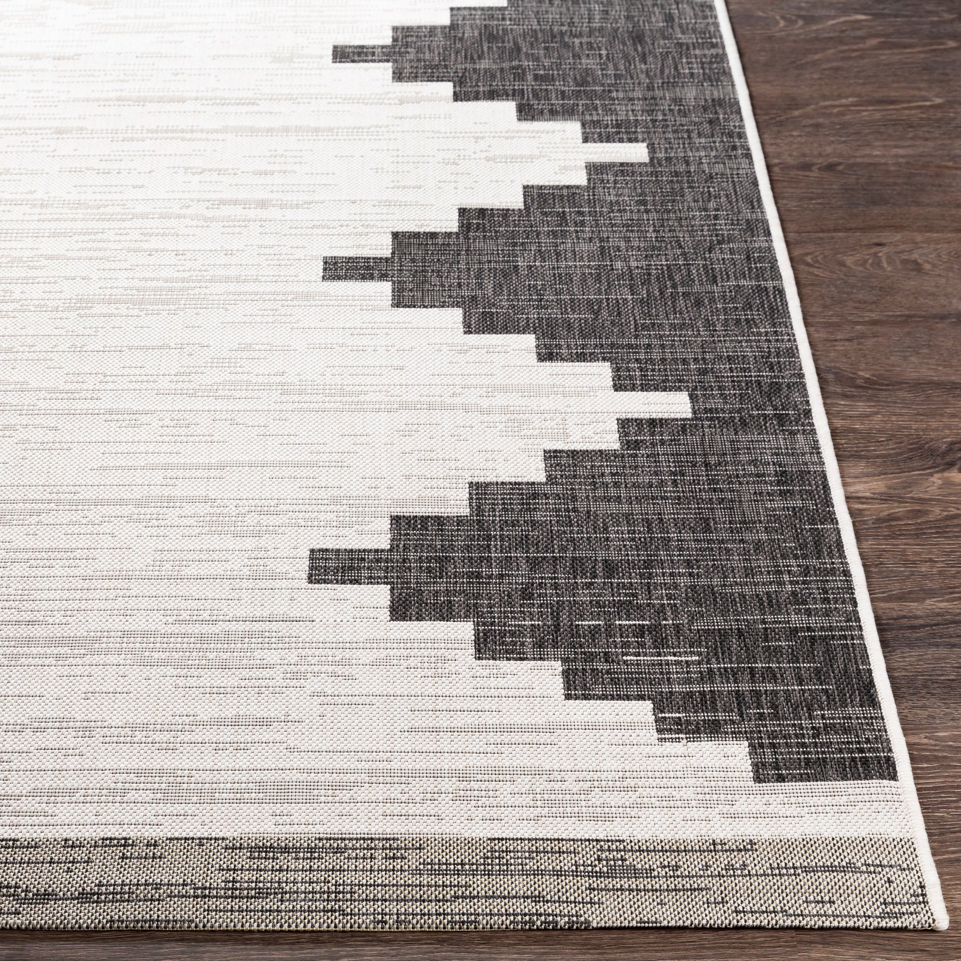 Surya Eagean Eag-2356 Black, White, Medium Gray Area Rug