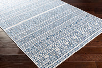 Surya Eagean Eag-2357 Bright Blue, Navy, Pale Blue, White Area Rug