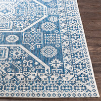 Surya Eagean Eag-2358 Bright Blue, Navy, Pale Blue, White Area Rug