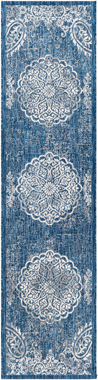 Surya Eagean Eag-2363 Dark Blue, Denim, Cream, Light Gray Area Rug