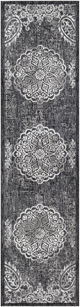 Surya Eagean Eag-2364 Black, Charcoal, Cream Area Rug