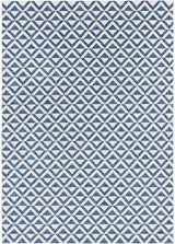 Surya Eagean Eag-2372 Dark Blue, Denim, Cream Rugs.
