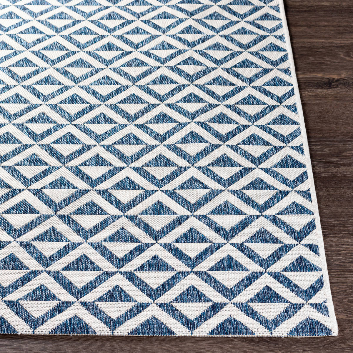 Surya Eagean Eag-2372 Dark Blue, Denim, Cream Rugs.