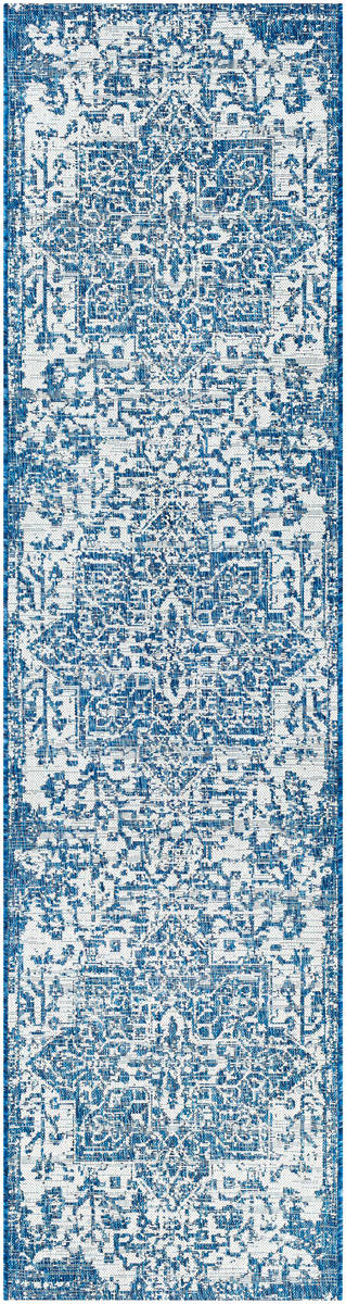 Surya Eagean Eag-2377 Dark Blue, Denim, Cream Area Rug