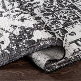Surya Eagean Eag-2379 Black, Charcoal, Light Beige Rugs.