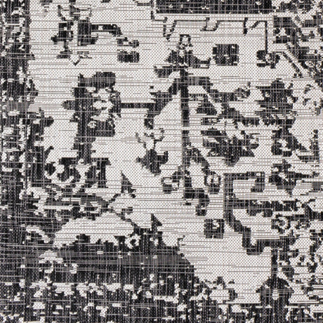 Surya Eagean Eag-2379 Black, Charcoal, Light Beige Rugs.
