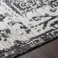 Surya Eagean Eag-2379 Black, Charcoal, Light Beige Area Rug