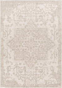 Surya Eagean Eag-2380 Gray, Oatmeal, Light Beige Area Rug