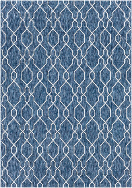 Surya Eagean Eag-2381 Dark Blue, Denim, Cream Rugs.