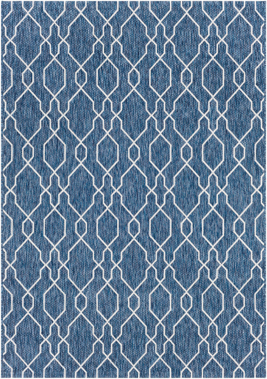 Surya Eagean Eag-2381 Dark Blue, Denim, Cream Area Rug