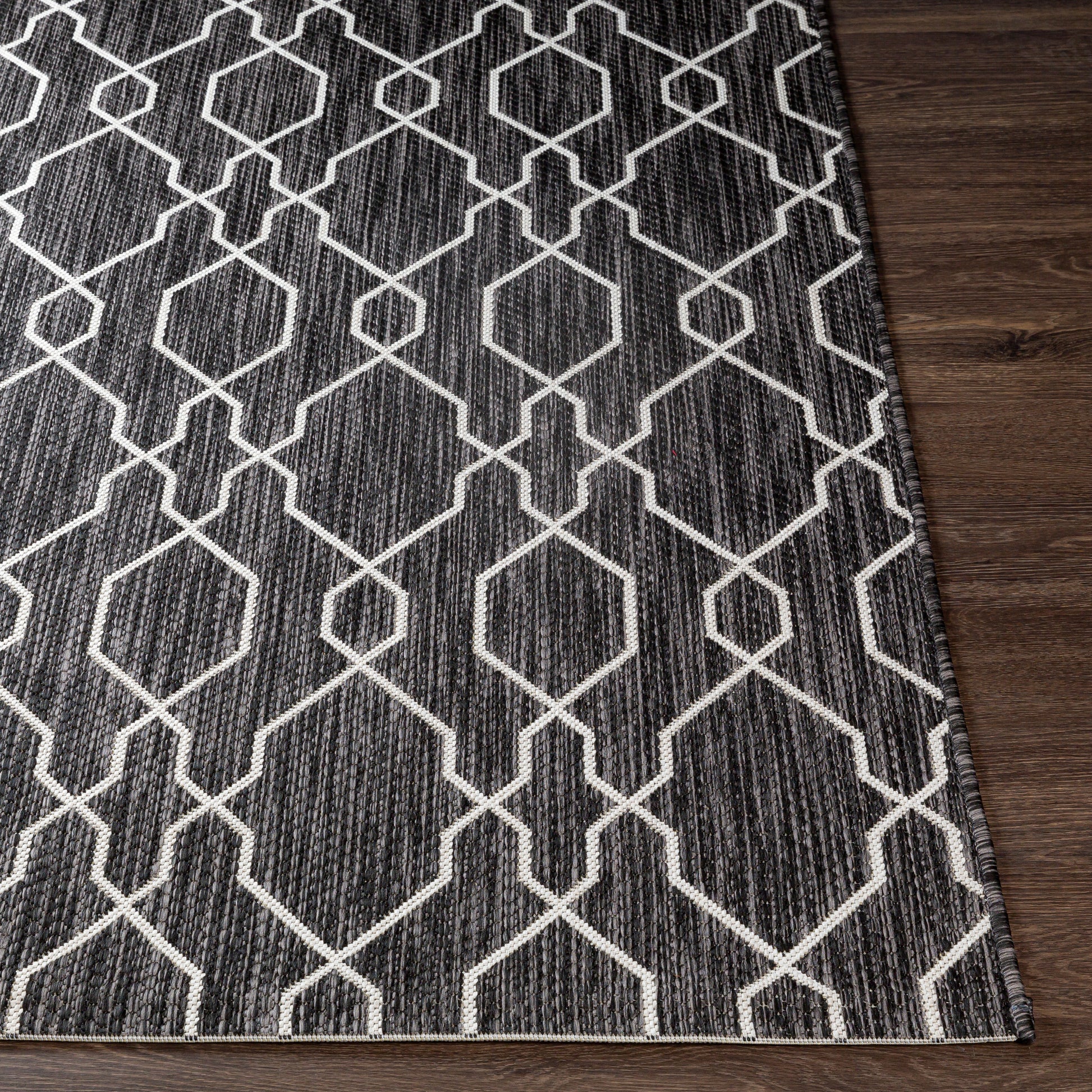 Surya Eagean Eag-2384 Charcoal, Cream Area Rug