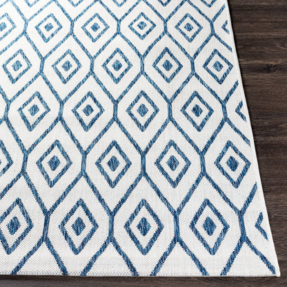 Surya Eagean Eag-2391 Cream, Dark Blue, Denim Area Rug