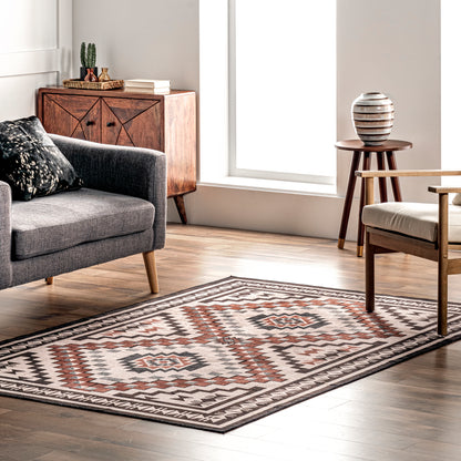 AreaRugs.com Wavaj Nwa1094A Beige Area Rug