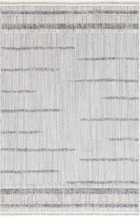 Nuloom Roselia Transitional Lined Nro2318A Light Gray Area Rug