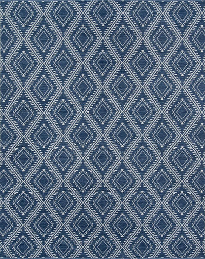 Momeni Erin Gates Easton Pleasant Eas-1 Navy Geometric Area Rug