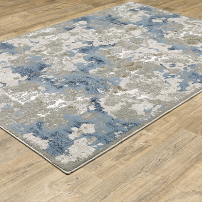 Oriental Weavers Sphinx Easton 3313Q Beige/ Blue Area Rug