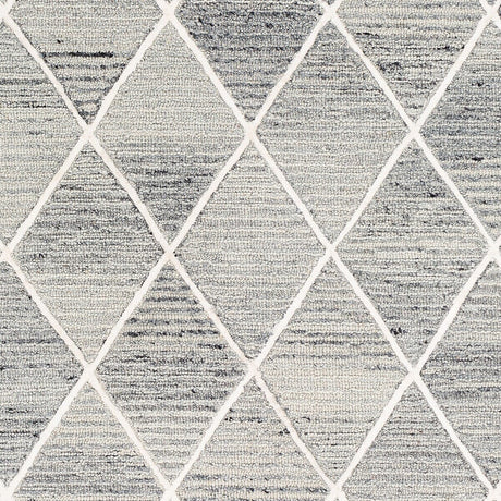 Surya Eaton Eat-2302 Light Gray, Medium Gray, Black Rugs.