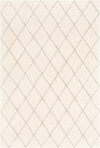 Surya Eaton Eat-2303 Cream, Taupe Geometric Area Rug