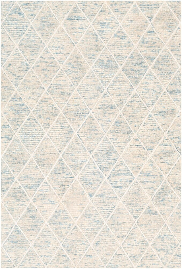 Surya Eaton Eat-2304 Ice Blue, Denim, Ivory, Cream Rugs.