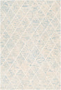 Surya Eaton Eat-2304 Ice Blue, Denim, Ivory, Cream Rugs.