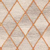 Surya Eaton Eat-2305 Dark Brown, Bright Yellow Rugs.