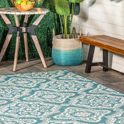 Nuloom Arna Floral Nar1802A Green Area Rug