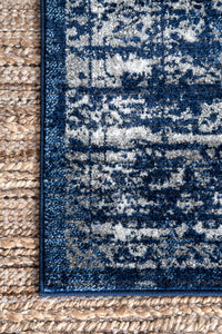 Nuloom Vintage Emily Nvi3227A Blue Area Rug