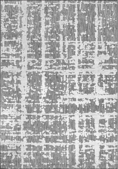 Nuloom Adley Lines Nad1556B Gray Area Rug