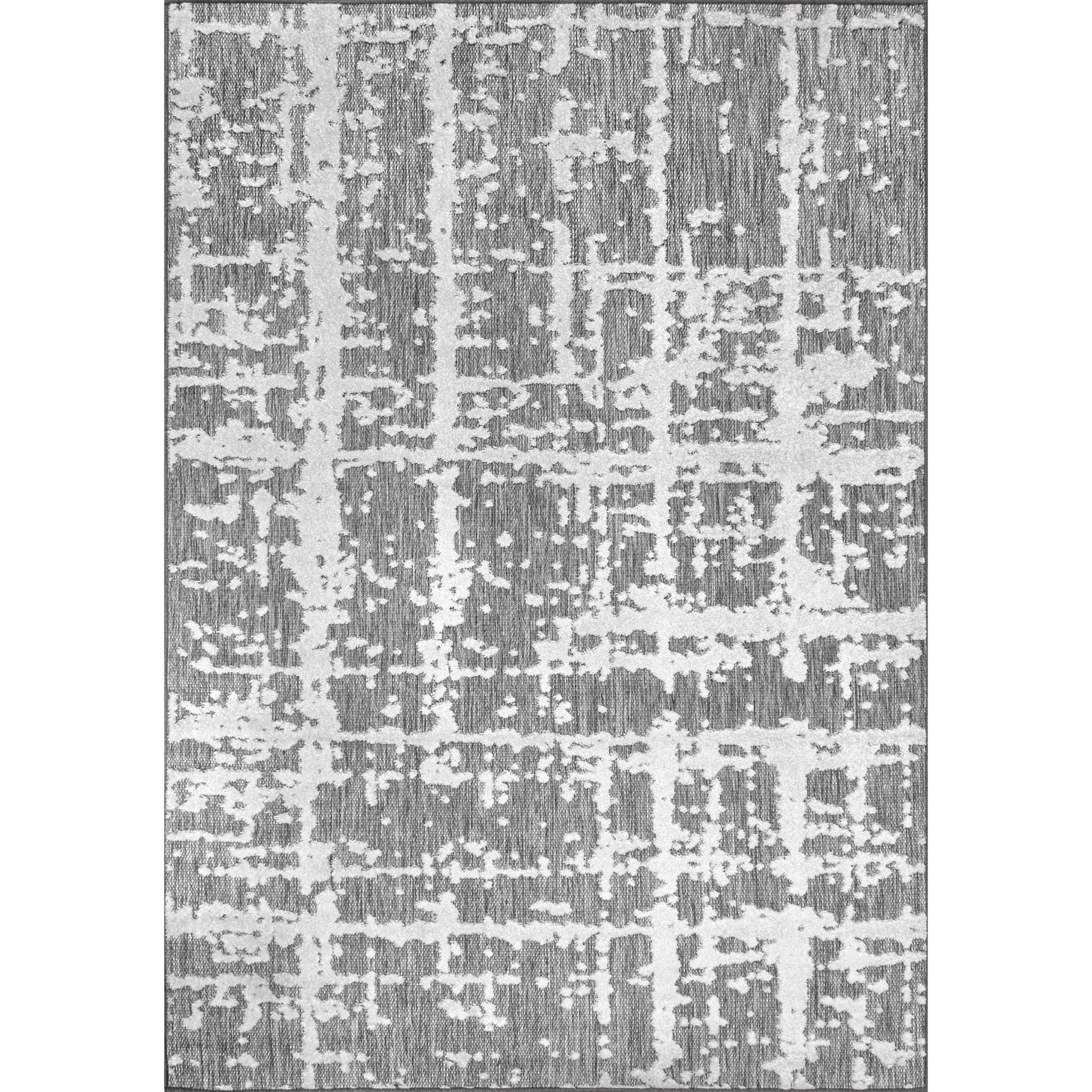 Nuloom Adley Lines Nad1556B Gray Area Rug