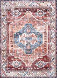 AreaRugs.com Wavaj Nwa1043A Rust Area Rug