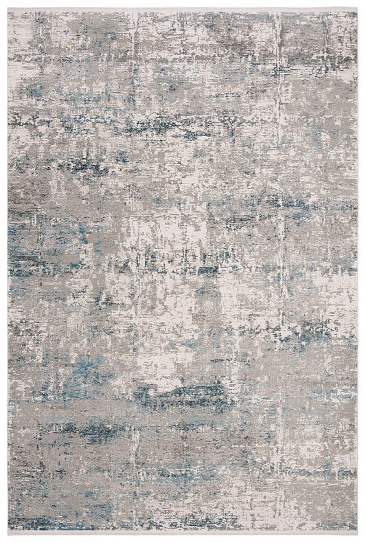 Safavieh Eclipse Ecl708G Grey / Teal Organic / Abstract Area Rug