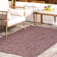 Nuloom Wynn Nwy1993B Burgundy Area Rug