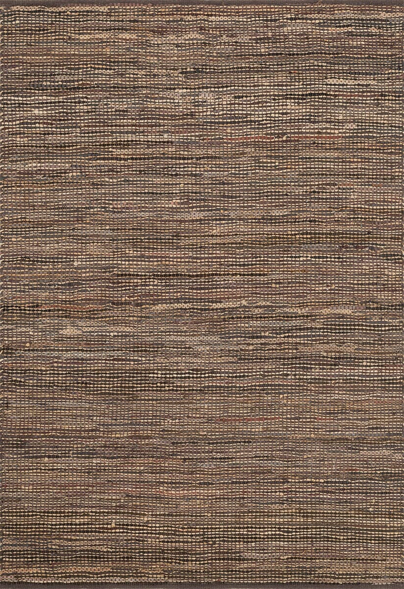 Loloi Edge ED-01 Brown Solid Color Area Rug