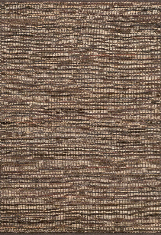 Loloi Edge ED-01 Brown Solid Color Area Rug