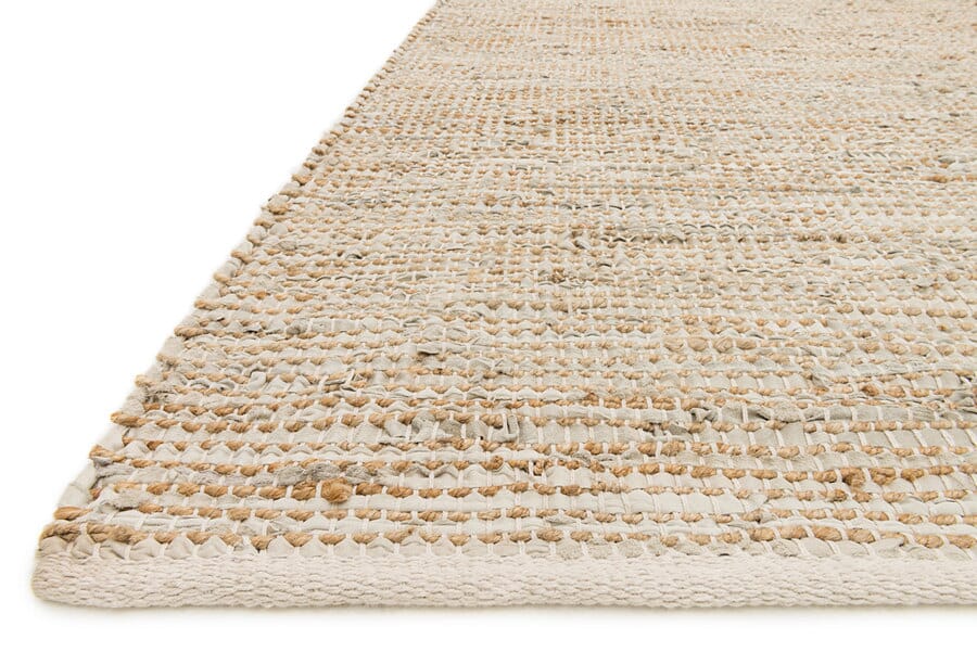 Loloi Edge ED-01 Ivory Solid Color Area Rug