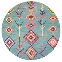 Nuloom Belini Nbe2598F Turquoise Area Rug