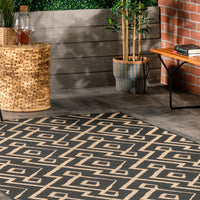 Nuloom Sammi Trellis Nsa1782B Charcoal Area Rug