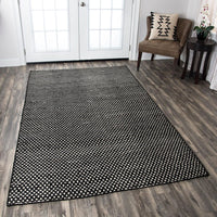 Rizzy Ellington Eg-9038 Black Natural Fiber Area Rug