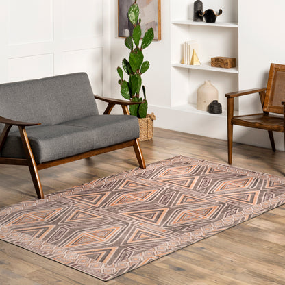 AreaRugs.com Wavaj Nwa1300A Beige Area Rug