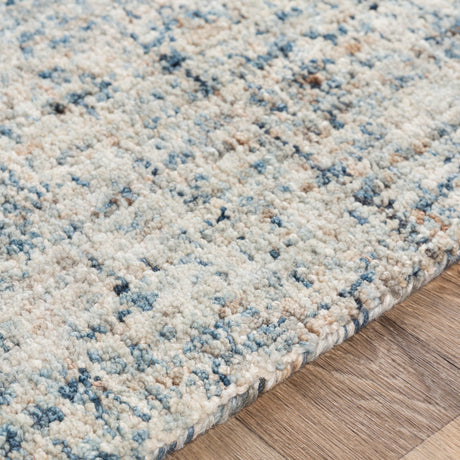Surya Emily Eil-2302 Navy, Dark Brown, Bright Blue, Light Gray Rugs.