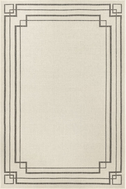 Nuloom Katalina Simple Border Nka2874C Ivory Area Rug