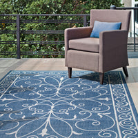 Nuloom Kathleen Nka2852B Blue Area Rug