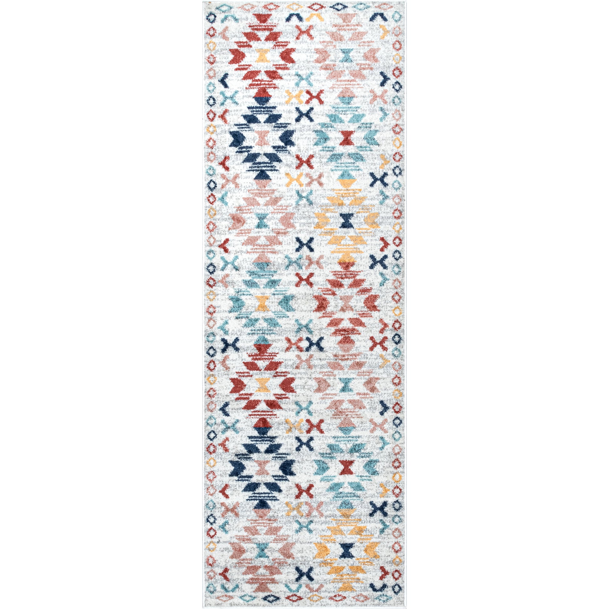 Nuloom Paula Aztec Trellis Npa2924A Beige Area Rug